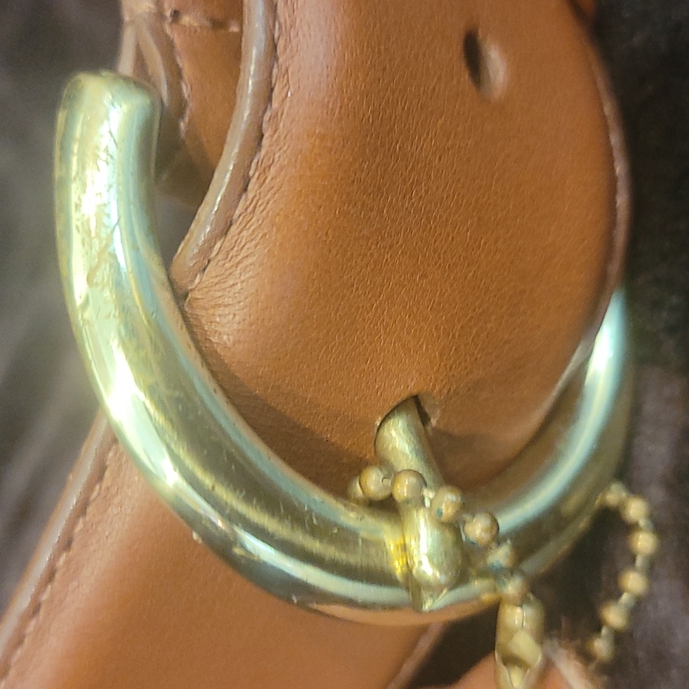 COACH Genuine Leather Brown Belt Size M - Picture 2 of 6